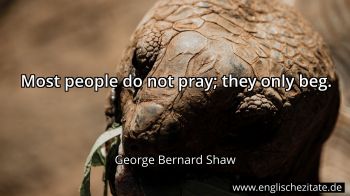 Englisches Zitat von George Bernard Shaw als Bild