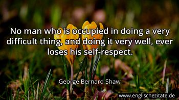 Englisches Zitat von George Bernard Shaw als Bild
