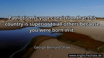 Englisches Zitat von George Bernard Shaw als Bild