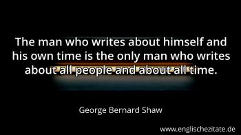 Englisches Zitat von George Bernard Shaw als Bild