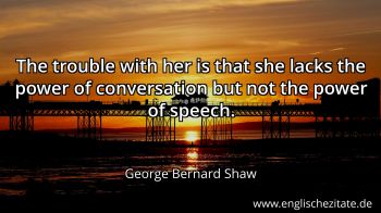 Englisches Zitat von George Bernard Shaw als Bild