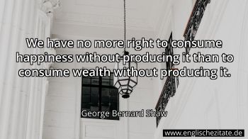 Englisches Zitat von George Bernard Shaw als Bild