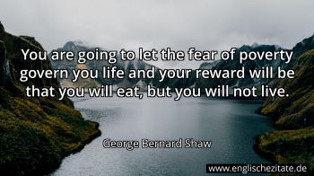 Englisches Zitat von George Bernard Shaw als Bild