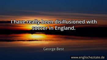 Englisches Zitat von George Best als Bild
