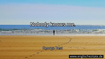 Englisches Zitat von George Best als Bild