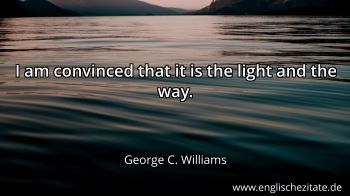 Englisches Zitat von George C. Williams als Bild