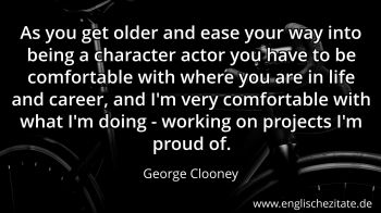 Englisches Zitat von George Clooney als Bild