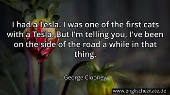 Englisches Zitat von George Clooney als Bild