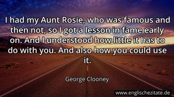 Englisches Zitat von George Clooney als Bild