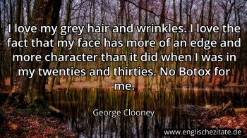 Englisches Zitat von George Clooney als Bild