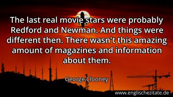 Englisches Zitat von George Clooney als Bild