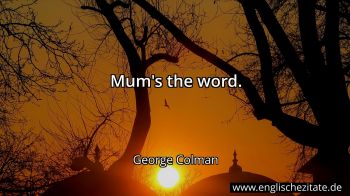 Englisches Zitat von George Colman als Bild