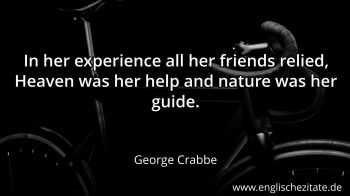 Englisches Zitat von George Crabbe als Bild