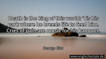 Englisches Zitat von George Eliot als Bild