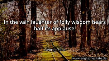 Englisches Zitat von George Eliot als Bild