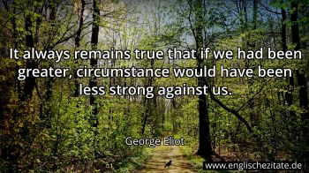 Englisches Zitat von George Eliot als Bild