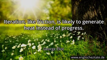 Englisches Zitat von George Eliot als Bild