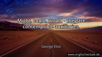 Englisches Zitat von George Eliot als Bild
