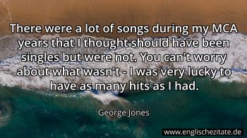 Englisches Zitat von George Jones als Bild