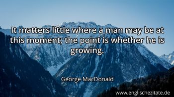 Englisches Zitat von George MacDonald als Bild