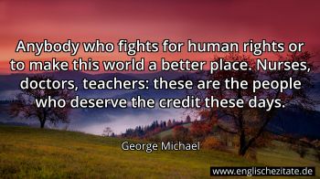 Englisches Zitat von George Michael als Bild