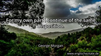 Englisches Zitat von George Morgan als Bild