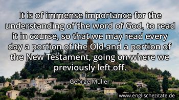 Englisches Zitat von George Muller als Bild
