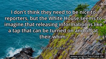 Englisches Zitat von George Packer als Bild
