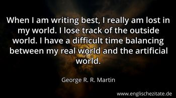 Englisches Zitat von George R. R. Martin als Bild
