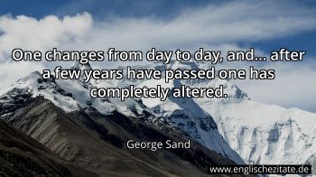 Englisches Zitat von George Sand als Bild