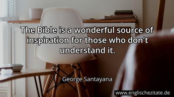 Englisches Zitat von George Santayana als Bild