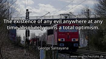 Englisches Zitat von George Santayana als Bild
