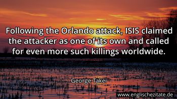 Englisches Zitat von George Takei als Bild