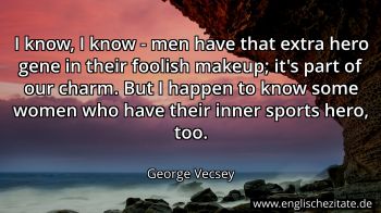 Englisches Zitat von George Vecsey als Bild