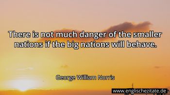 Englisches Zitat von George William Norris als Bild