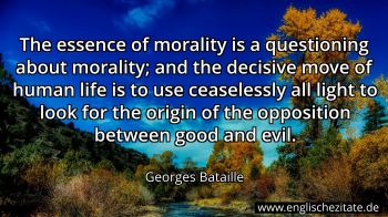 Englisches Zitat von Georges Bataille als Bild