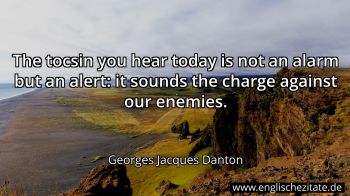 Englisches Zitat von Georges Jacques Danton als Bild