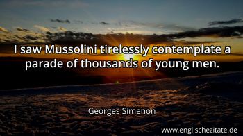 Englisches Zitat von Georges Simenon als Bild