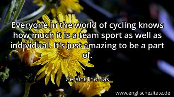Englisches Zitat von Geraint Thomas als Bild