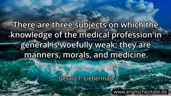 Englisches Zitat von Gerald F. Lieberman als Bild