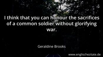 Englisches Zitat von Geraldine Brooks als Bild