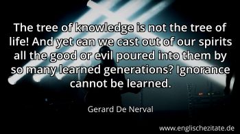 Englisches Zitat von Gerard De Nerval als Bild