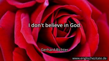 Englisches Zitat von Gerhard Richter als Bild