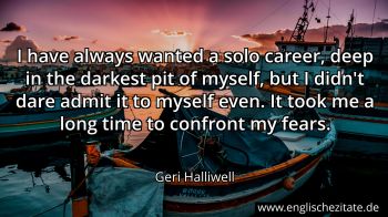 Englisches Zitat von Geri Halliwell als Bild