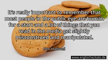 Englisches Zitat von Geri Halliwell als Bild