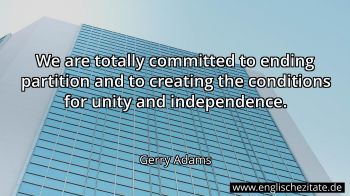 Englisches Zitat von Gerry Adams als Bild