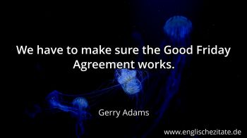 Englisches Zitat von Gerry Adams als Bild