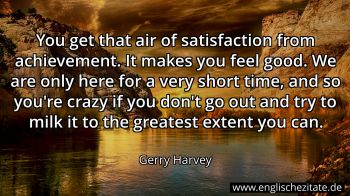 Englisches Zitat von Gerry Harvey als Bild