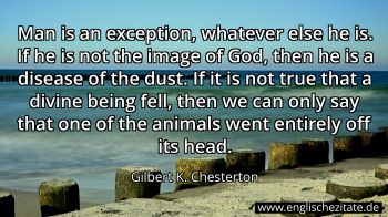 Englisches Zitat von Gilbert K. Chesterton als Bild