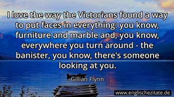Englisches Zitat von Gillian Flynn als Bild